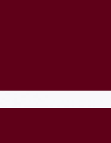 Burgundy on White color swatch